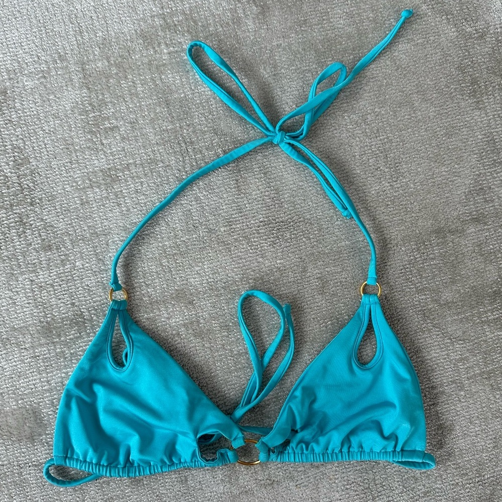 Agent Provocateur Triangle Tie Bikini Top